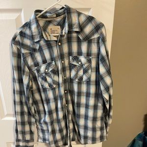 American Eagle button up